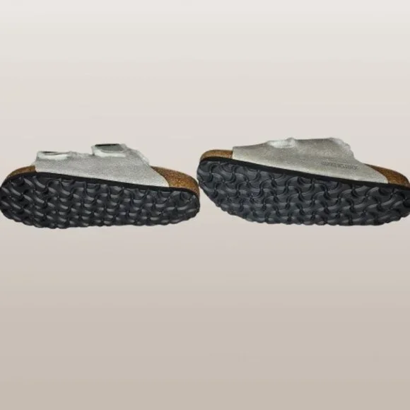 Birkenstock Women's Arizona Shearling Sandals Size 36 / 5 Narrow - Picture 5 of 6